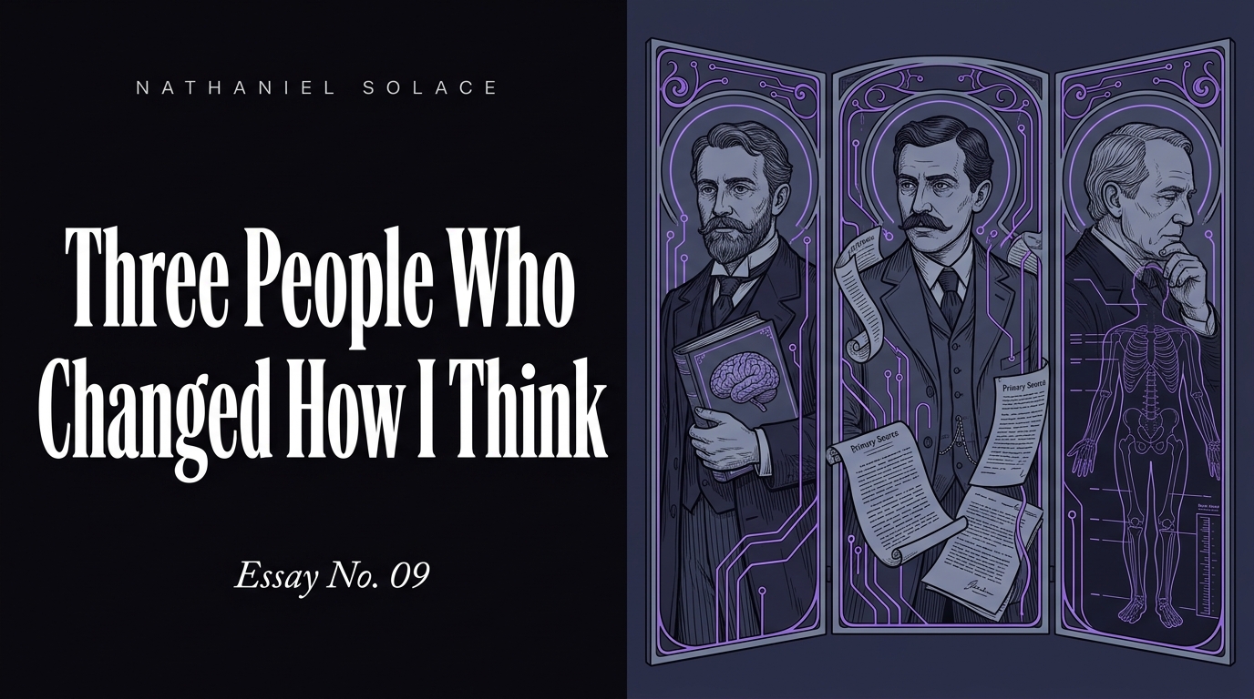 Three People Who Changed How I Think